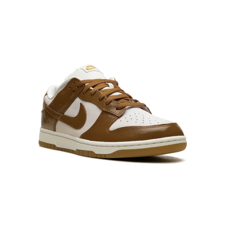 Nike DUNK LOW WMNS Brown Ostrich Womens