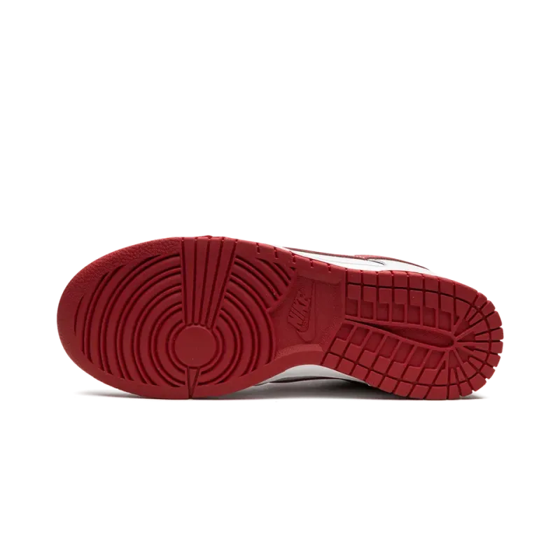 Nike Dunk Low Vast Grey / Varsity Red Mens