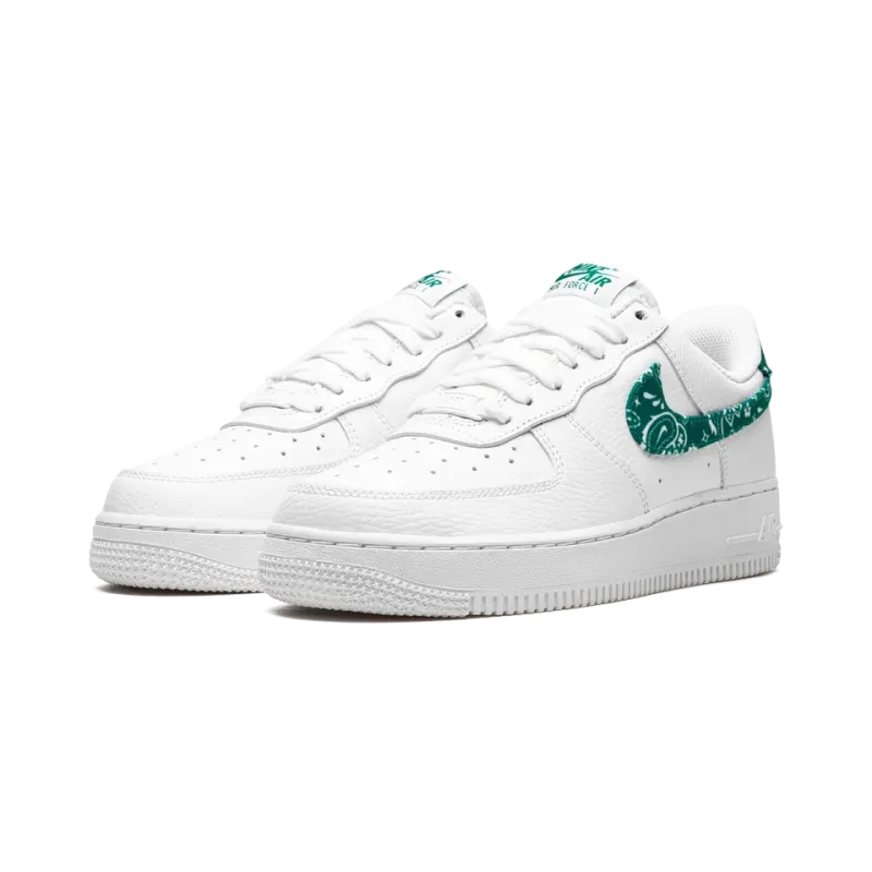 Nike AIR FORCE 1 LO '07 ESSEN MNS WMNS Green Paisley Womens