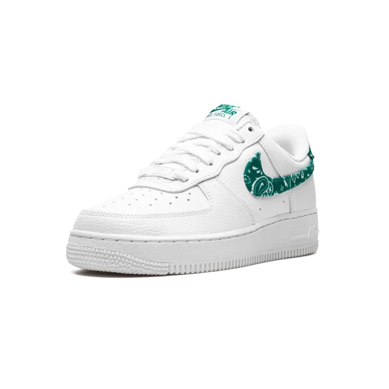 Nike AIR FORCE 1 LO '07 ESSEN MNS WMNS Green Paisley Womens