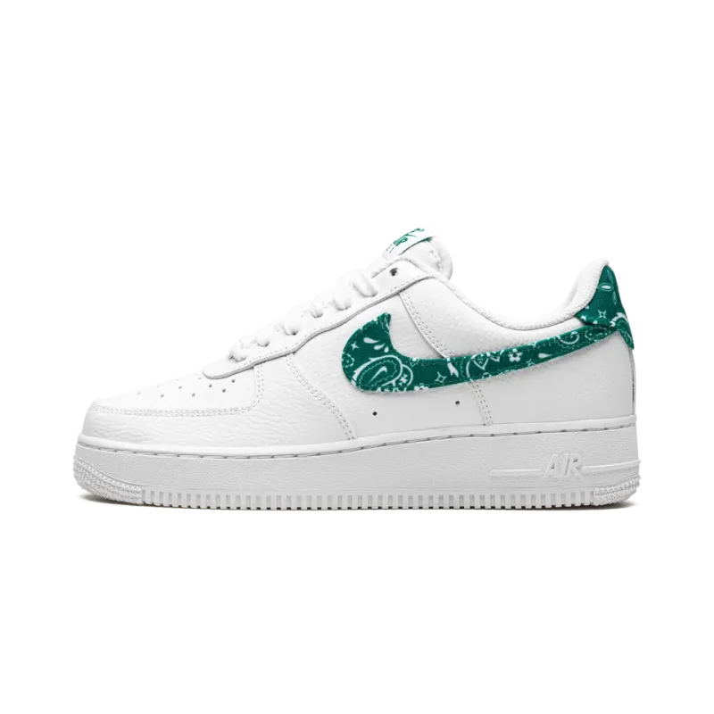 Nike AIR FORCE 1 LO '07 ESSEN MNS WMNS Green Paisley Womens