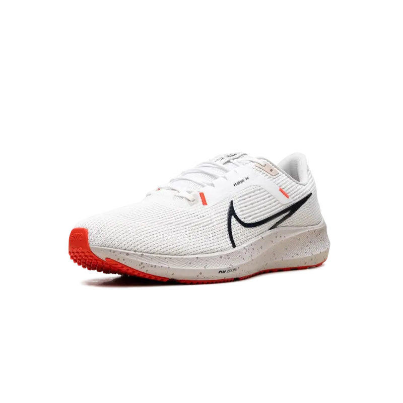 Nike Air Zoom Pegasus 40 White Obsidian Mens