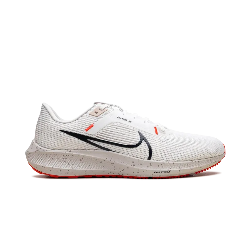Nike Air Zoom Pegasus 40 White Obsidian Mens