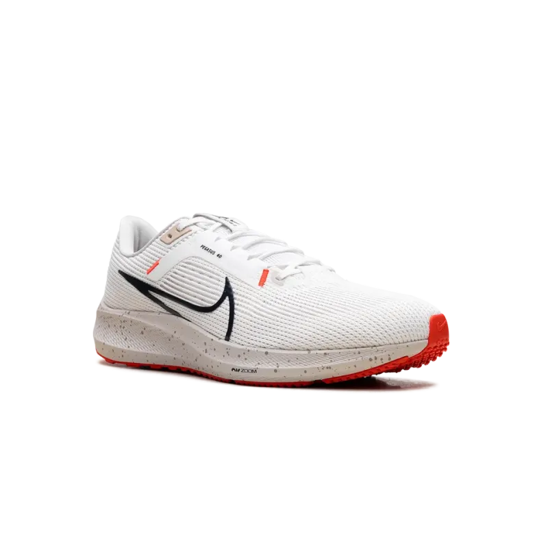 Nike Air Zoom Pegasus 40 White Obsidian Mens