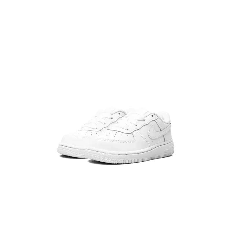Nike Air Force 1 Low TD White on White Toddler