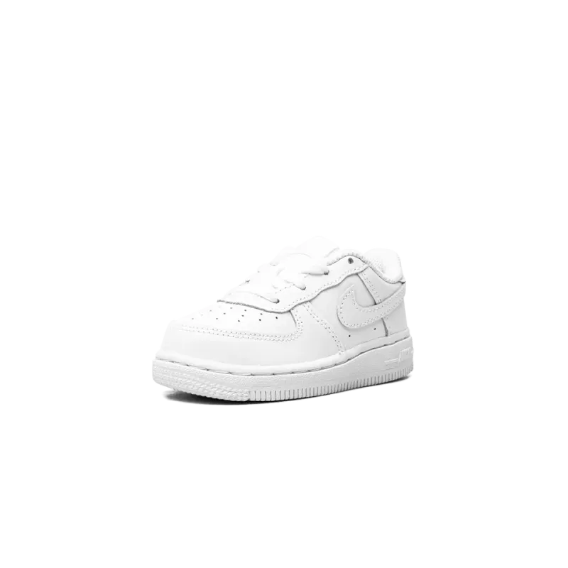Nike Air Force 1 Low TD White on White Toddler