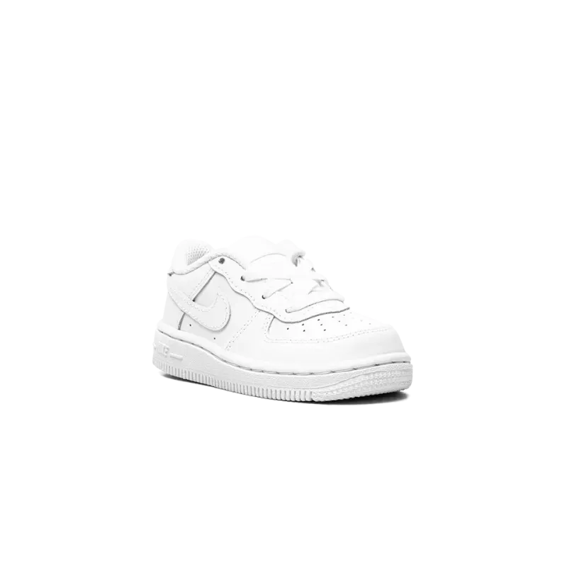 Nike Air Force 1 Low TD White on White Toddler