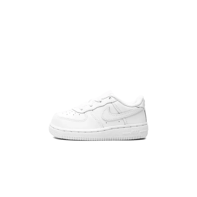 Nike Air Force 1 Low TD White on White Toddler