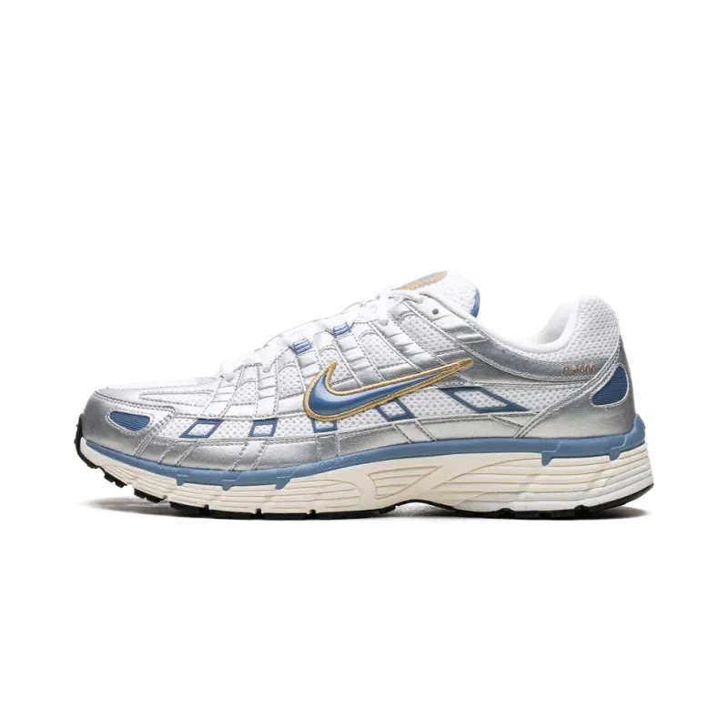 Nike P-6000 Metallic Silver Aegean Storm Mens