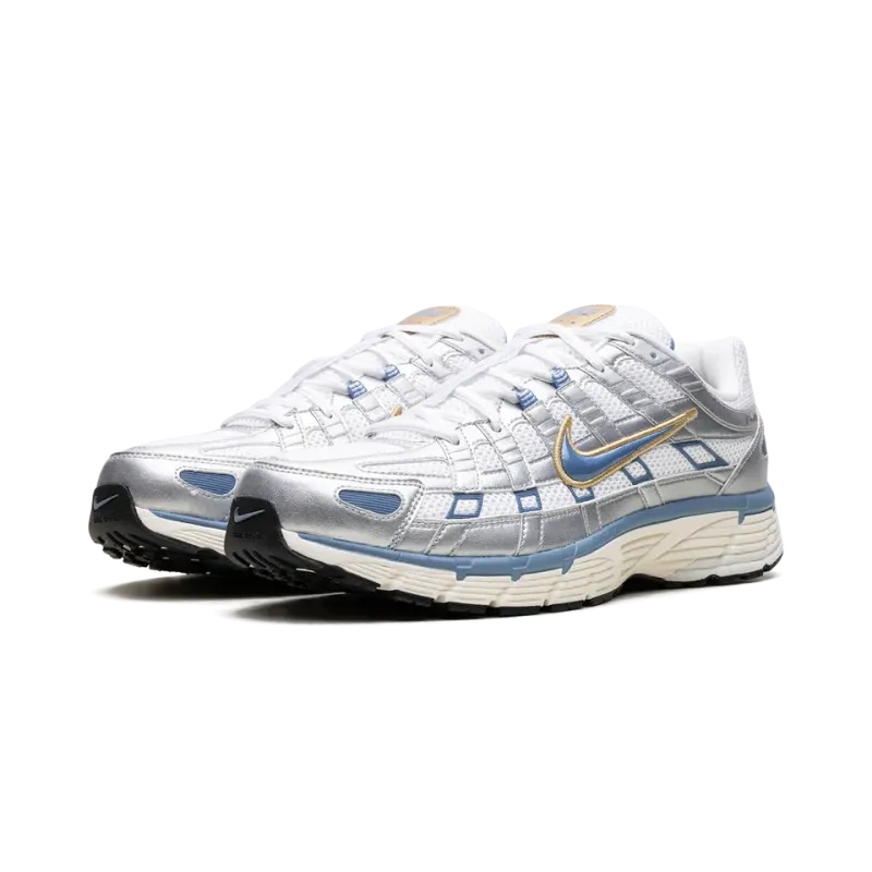 Nike P-6000 Metallic Silver Aegean Storm Mens