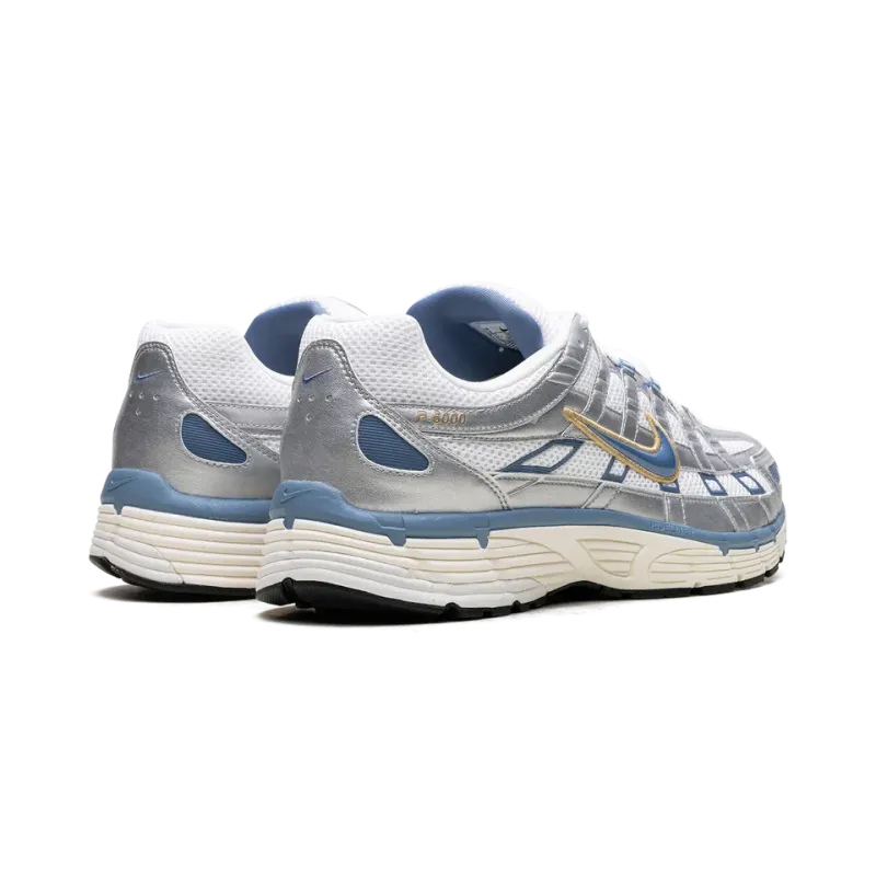 Nike P-6000 Metallic Silver Aegean Storm Mens