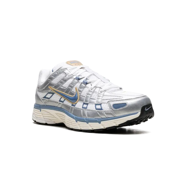 Nike P-6000 Metallic Silver Aegean Storm Mens