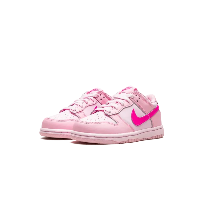 Nike Dunk Low PS Triple Pink Pre School