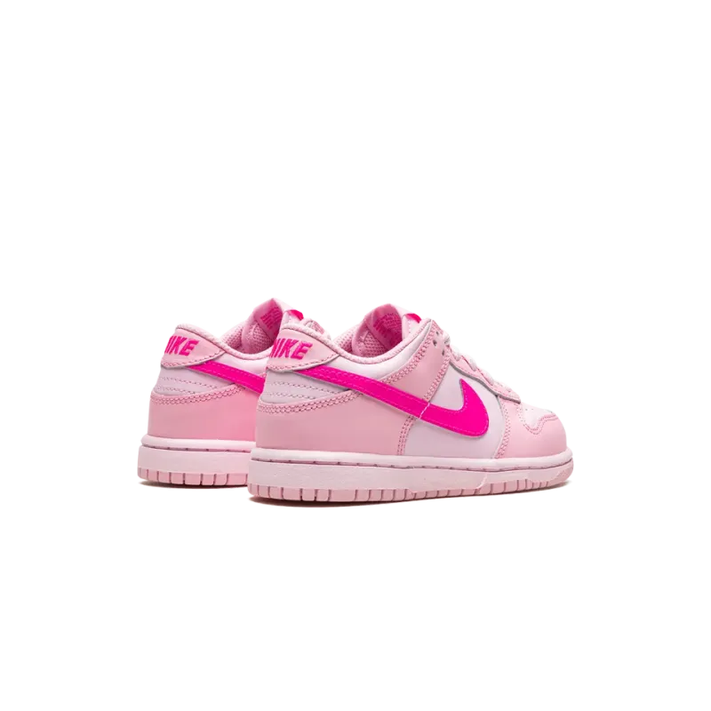 Nike Dunk Low PS Triple Pink Pre School