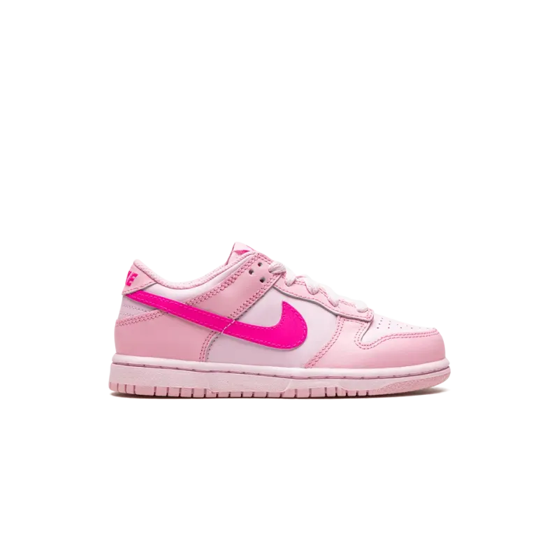 Nike Dunk Low PS Triple Pink Pre School
