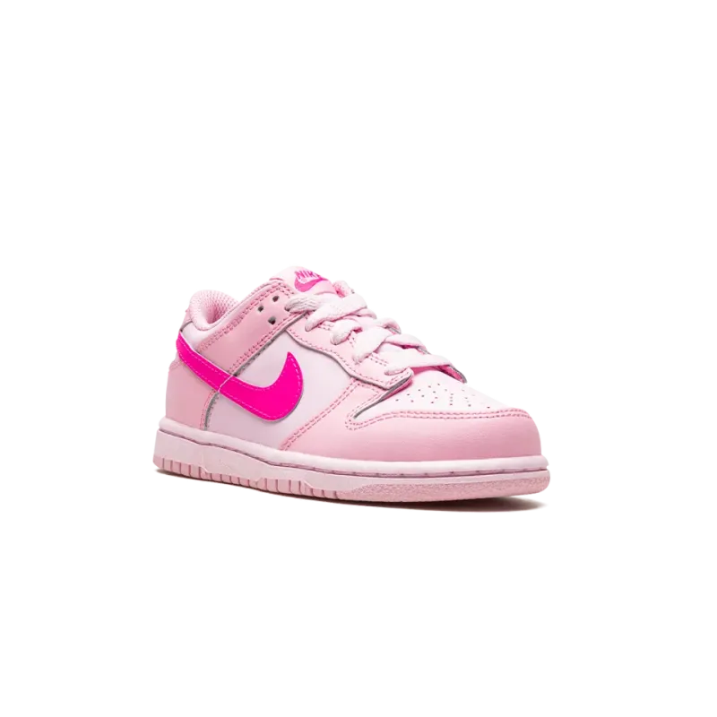Nike Dunk Low PS Triple Pink Pre School