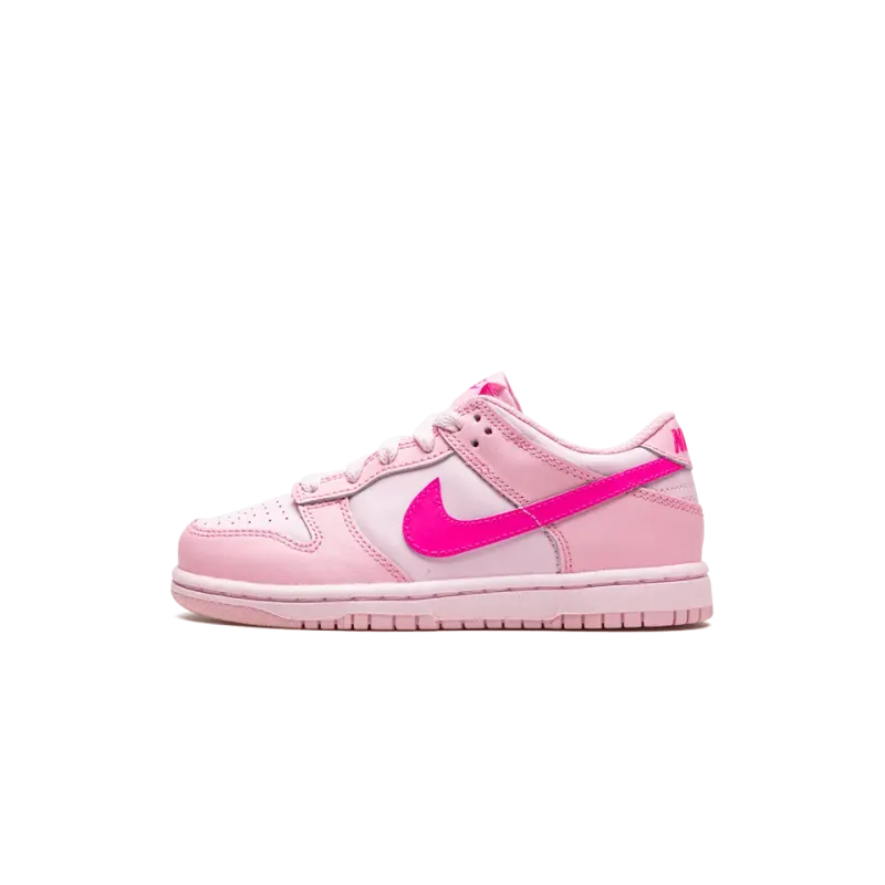 Nike Dunk Low PS Triple Pink Pre School
