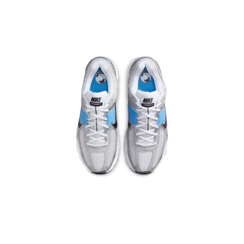 Nike Zoom Vomero 5 Pure Platinum University Blue Mens