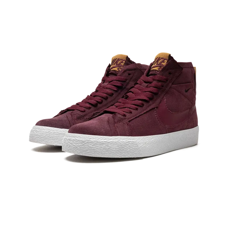 Nike SB Blazer Mid Night Maroon Mens