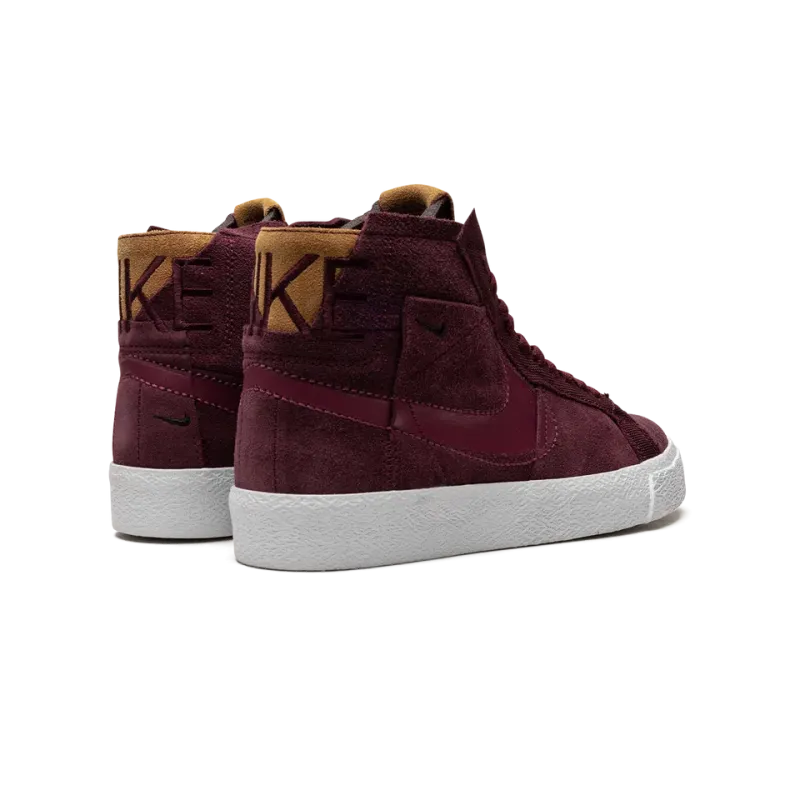 Nike SB Blazer Mid Night Maroon Mens