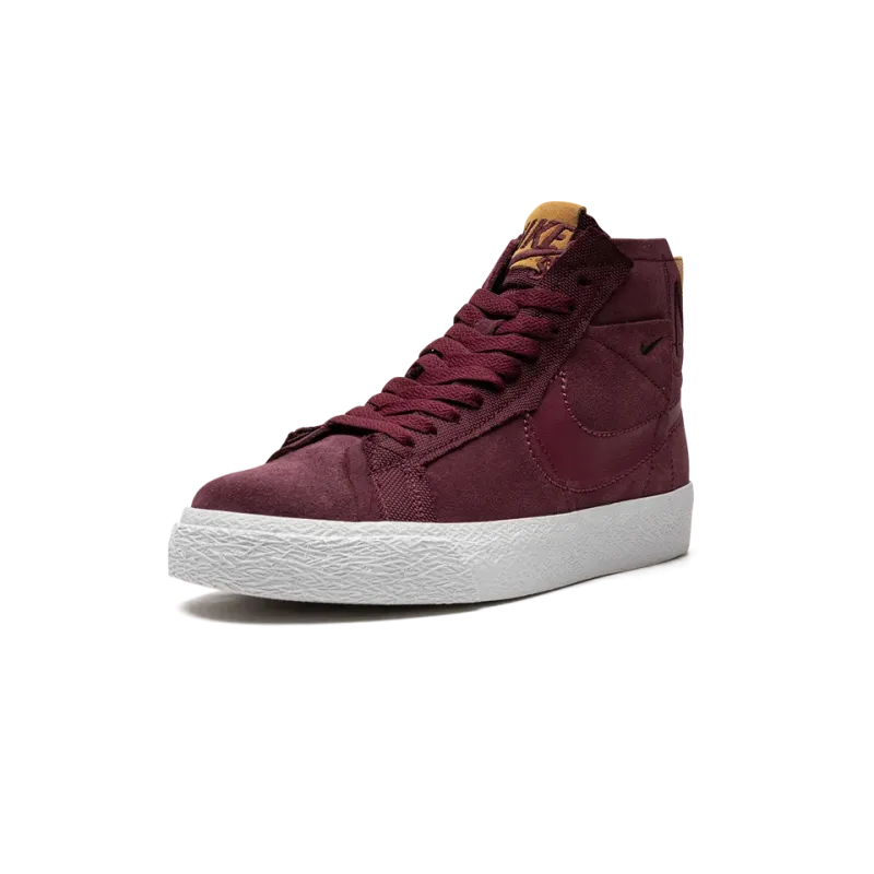 Nike SB Blazer Mid Night Maroon Mens