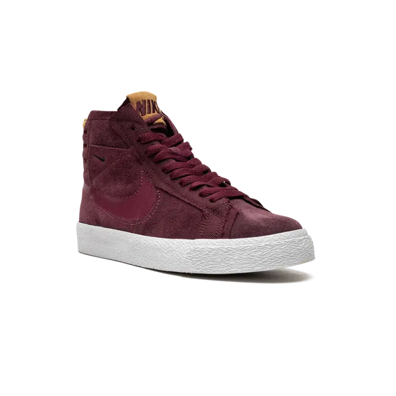Nike SB Blazer Mid Night Maroon Mens