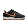 Nike Dunk Low Black / Amber Brown Mens