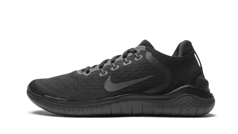 Nike Free RN 2018 Triple Black Mens — Minimalist Performance, Maximum Flexibility