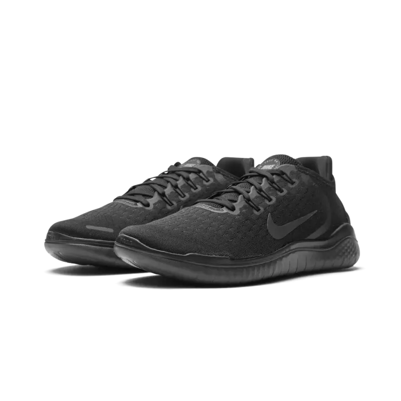 Nike Free RN 2018 Triple Black Mens