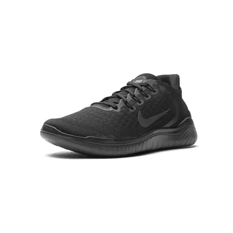 Nike Free RN 2018 Triple Black Mens