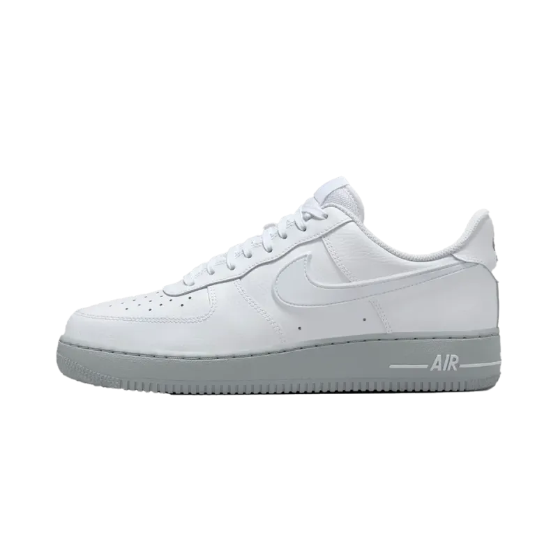 Nike Air Force 1 07 White Light Smoke Grey Mens