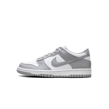 Nike Dunk Low GS White Light Smoke Grey Grade School