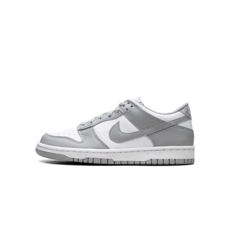 Nike Dunk Low GS White Light Smoke Grey Grade School