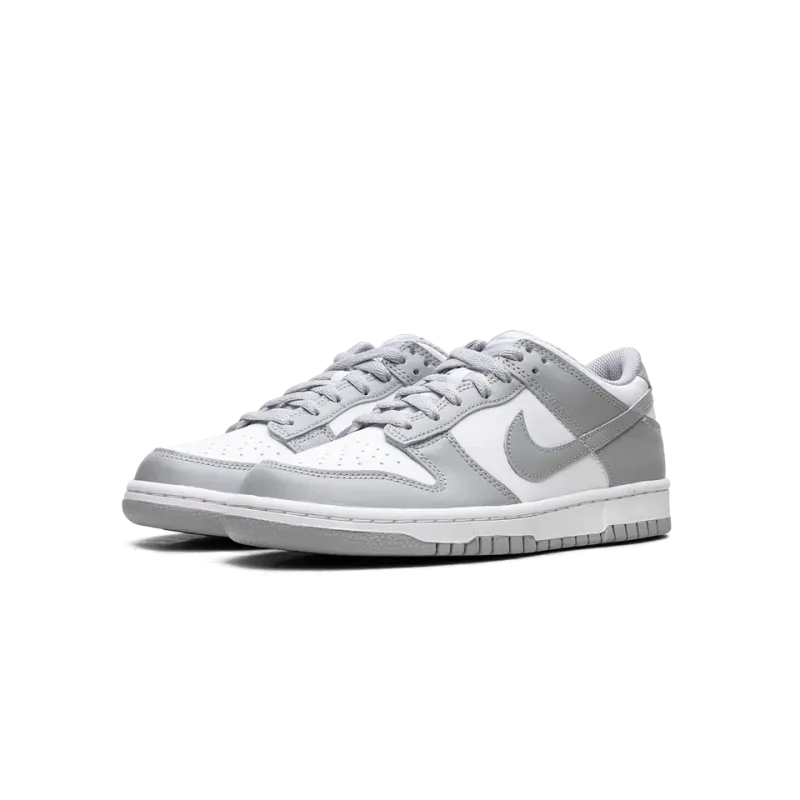 Nike Dunk Low GS White Light Smoke Grey Grade School