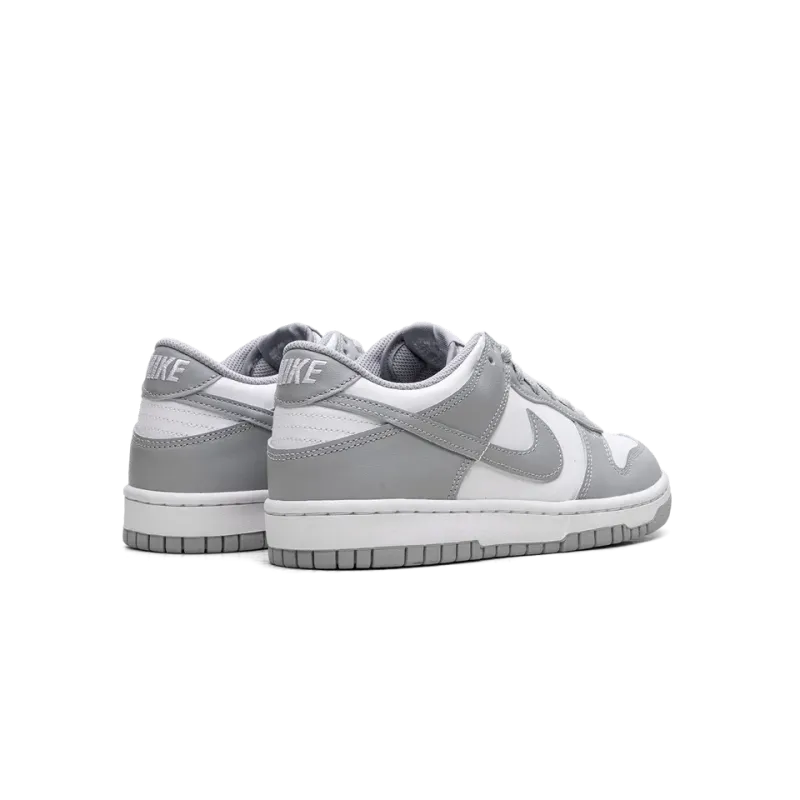 Nike Dunk Low GS White Light Smoke Grey Grade School