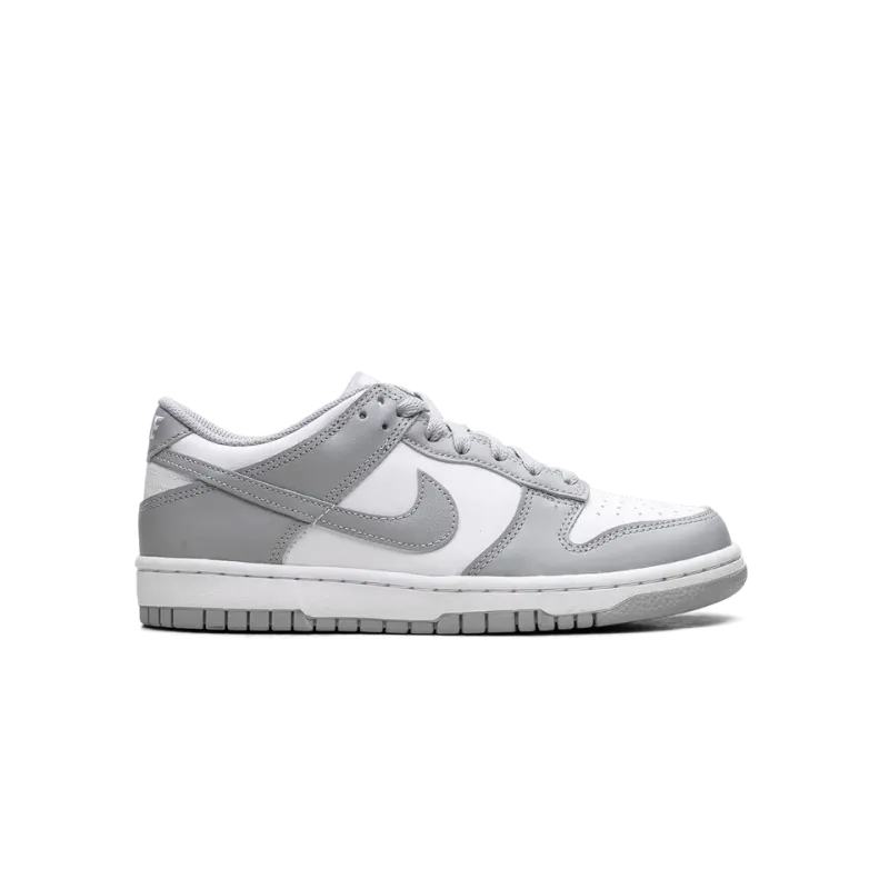 Nike Dunk Low GS White Light Smoke Grey Grade School