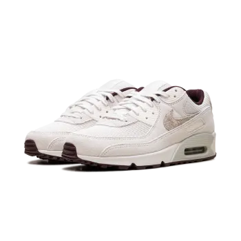 Nike Air Max 90 PRM Sail Burgundy Crush Mens