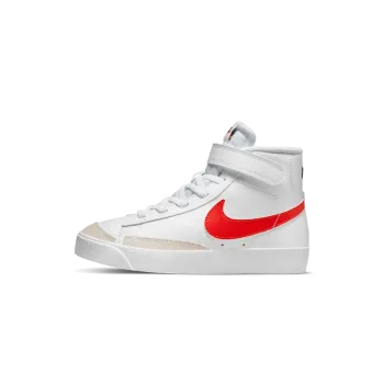 Nike Blazer Mid 77 PS White Blue Red Pre School