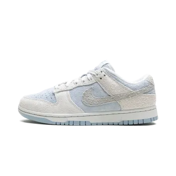 Nike DUNK LOW WMNS Suede - Photon Dust / Light Armory Blue Womens