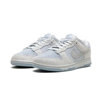 Nike DUNK LOW WMNS Suede - Photon Dust / Light Armory Blue Womens