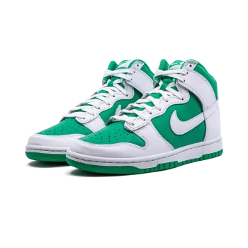 Nike Dunk High Pine Green White Mens