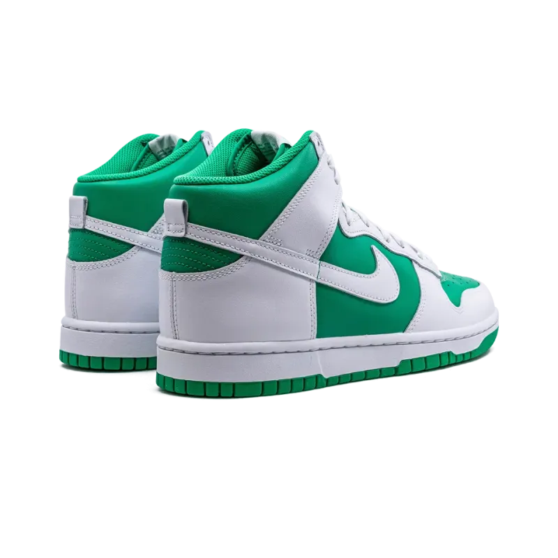 Nike Dunk High Pine Green White Mens