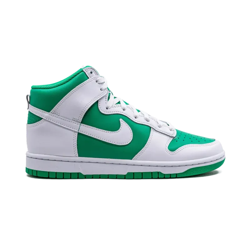 Nike Dunk High Pine Green White Mens