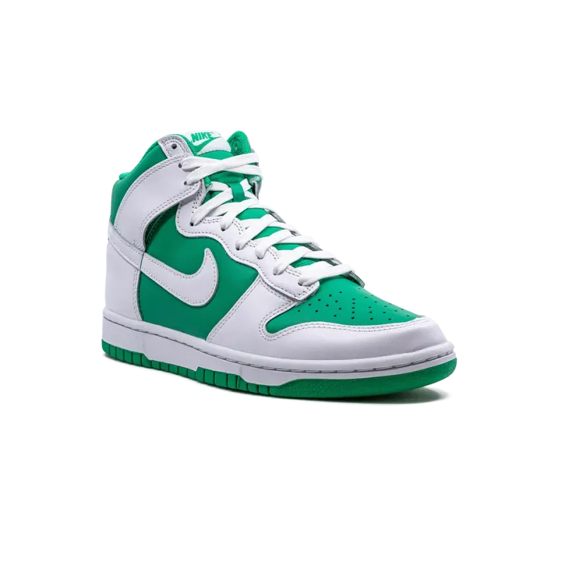 Nike Dunk High Pine Green White Mens