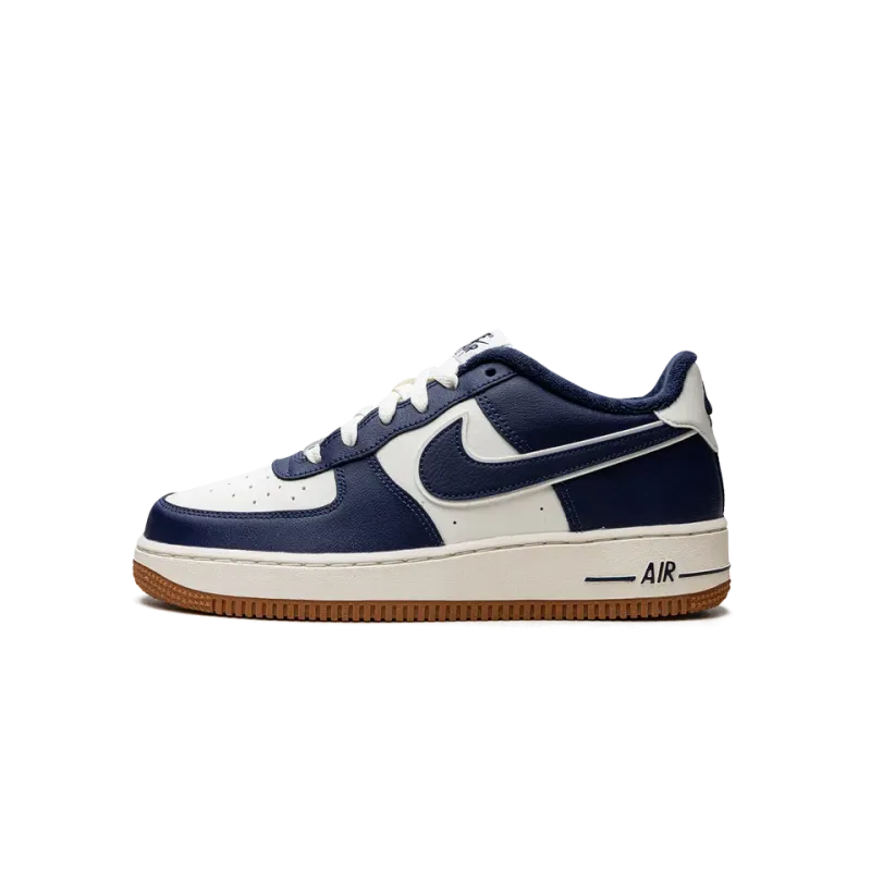 Nike AIR FORCE 1 LV8 (GS) College Pack - Midnight Navy Grade School