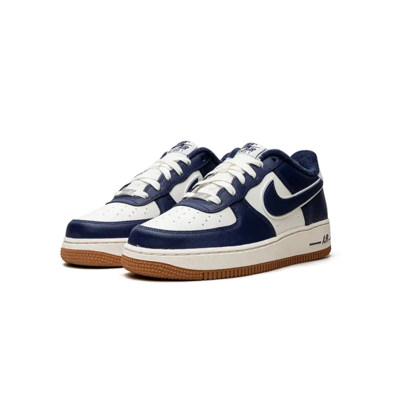 Nike AIR FORCE 1 LV8 (GS) College Pack - Midnight Navy Grade School