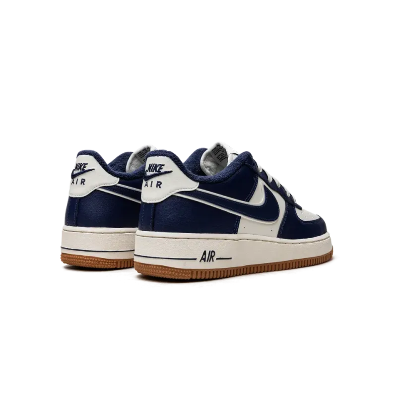 Nike AIR FORCE 1 LV8 (GS) College Pack - Midnight Navy Grade School