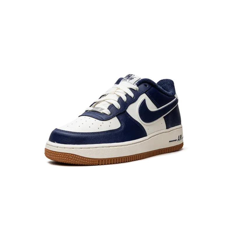 Nike AIR FORCE 1 LV8 (GS) College Pack - Midnight Navy Grade School
