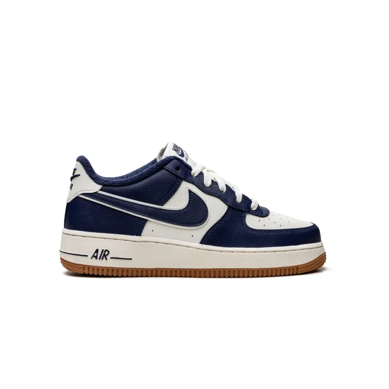 Nike AIR FORCE 1 LV8 (GS) College Pack - Midnight Navy Grade School