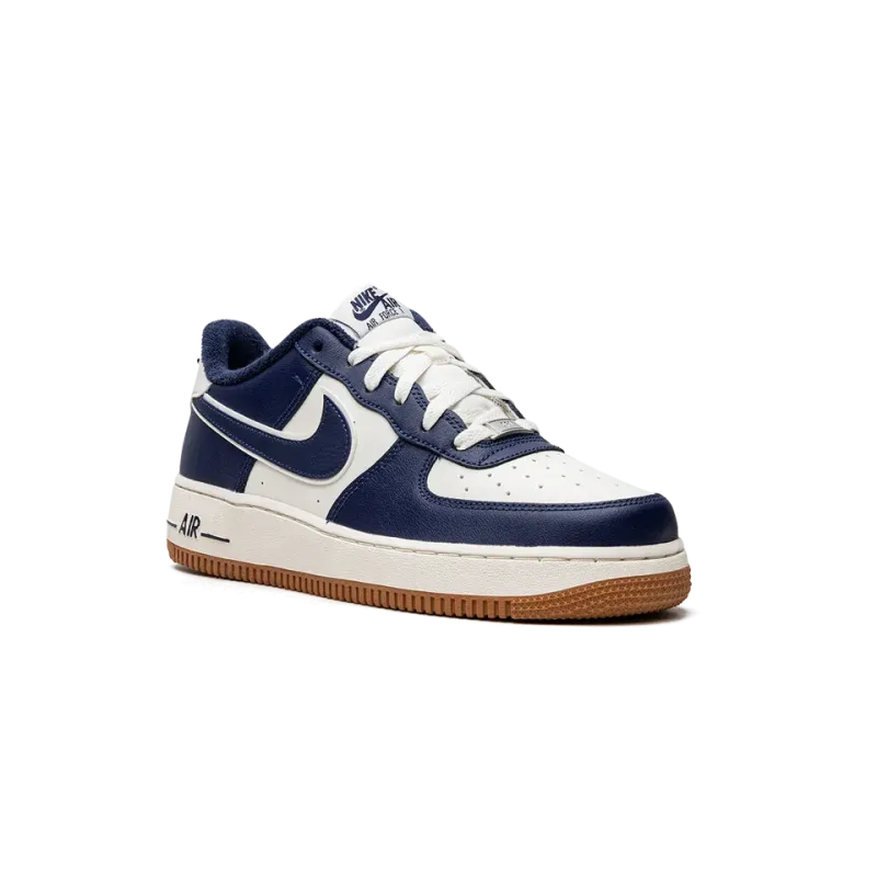 Nike AIR FORCE 1 LV8 (GS) College Pack - Midnight Navy Grade School